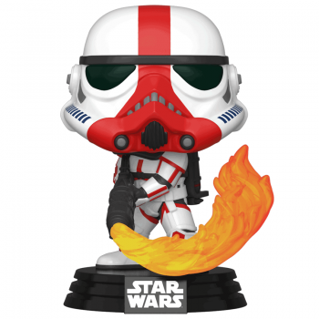 FUNKO POP! - Star Wars - The Mandalorian Incinerator Stormtrooper #350
